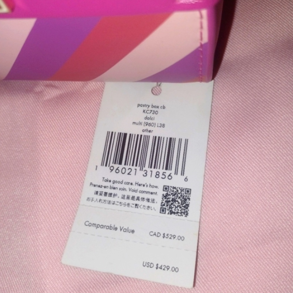 NWT! KATE SPADE DOLCI PASTRY BOX CROSSBODY - Picture 12 of 13